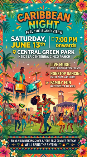 Caribbean Night at Central Green Park